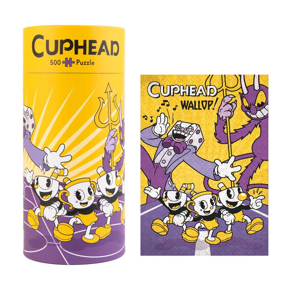 Grupo Erik Cuphead - Cuphead Ready For The Devil?s Dance? 500 Pieces Puzzle Puzzle - Multicolore